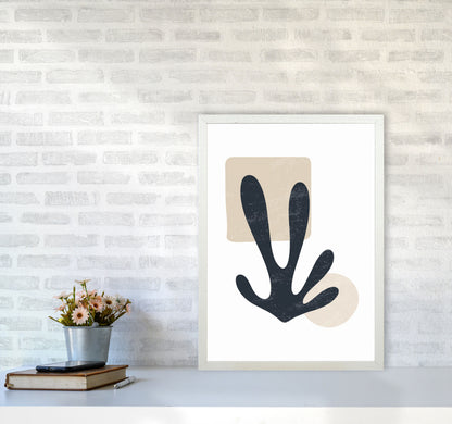 Minimal Abstract Algae II Art Print by Jason Stanley A2 Oak Frame