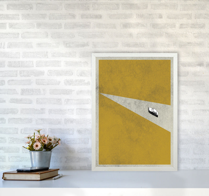 Car Series 1 Art Print by Jason Stanley A2 Oak Frame