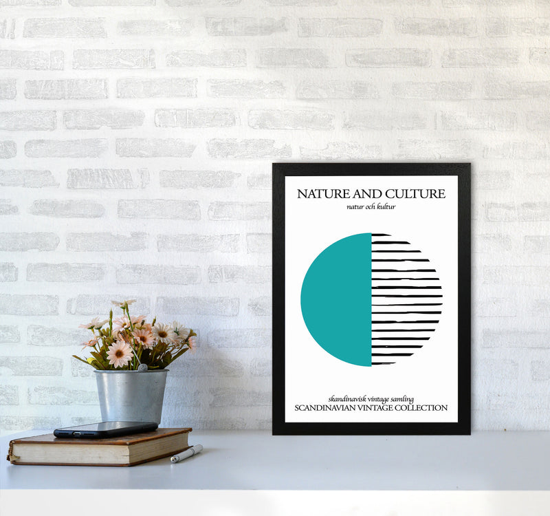 Nature And Culture Scandinavian Collection IV Art Print by Jason Stanley A3 White Frame