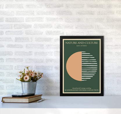 Nature And Culture Scandinavian Collection Art Print by Jason Stanley A3 White Frame