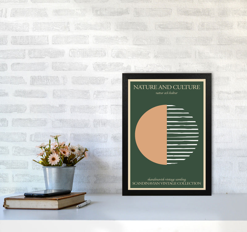 Nature And Culture Scandinavian Collection Art Print by Jason Stanley A3 White Frame
