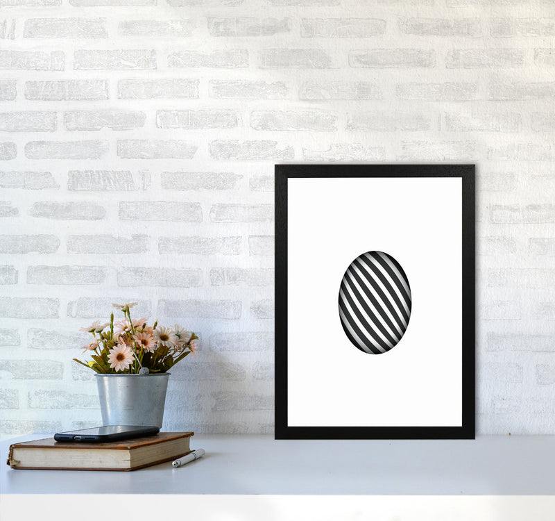 Minimal Geometric Series - 48 Art Print by Jason Stanley A3 White Frame