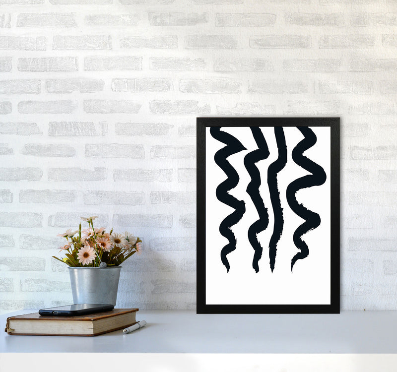 Minimal Geometric Series - 45 Art Print by Jason Stanley A3 White Frame