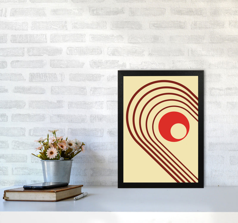 Minimal Geometric Series - 37 Art Print by Jason Stanley A3 White Frame
