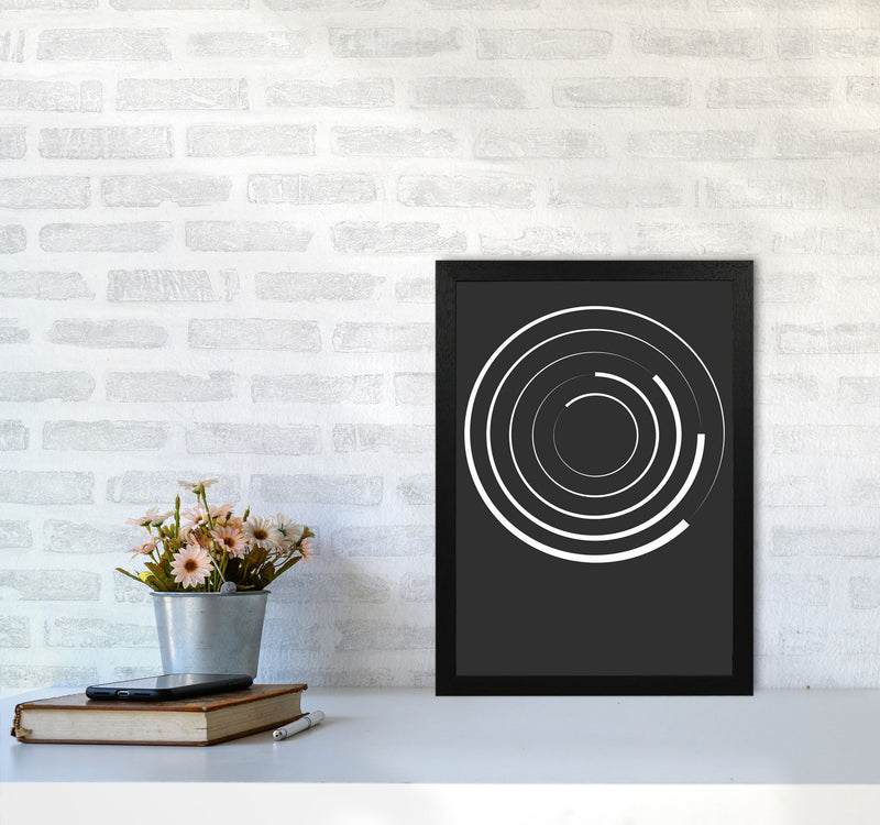 Minimal Geometric Series - 28 Art Print by Jason Stanley A3 White Frame