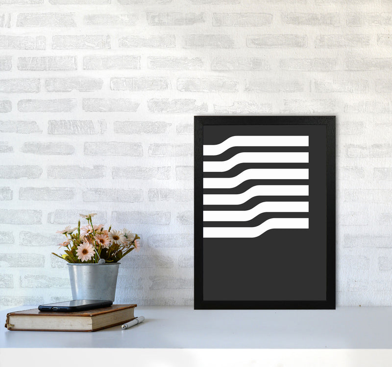 Minimal Geometric Series - 17 Art Print by Jason Stanley A3 White Frame