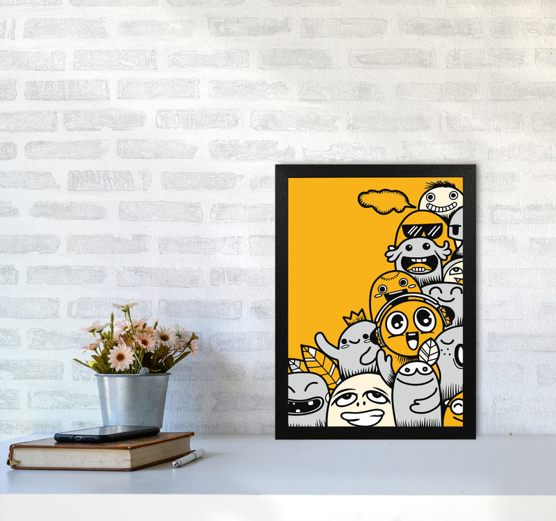 Happiness Comes In Many Forms Art Print by Jason Stanley A3 White Frame