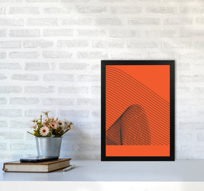 Minimal Geometric Series - 12 Art Print by Jason Stanley A3 White Frame
