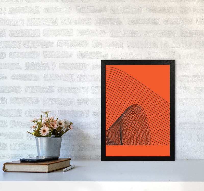 Minimal Geometric Series - 12 Art Print by Jason Stanley A3 White Frame
