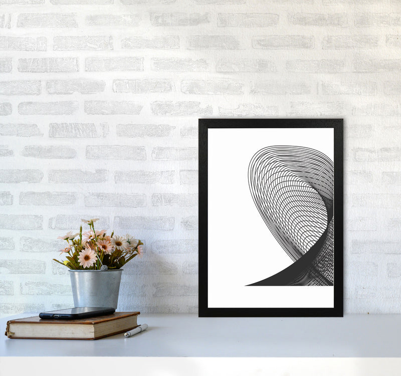 Minimal Geometric Series - 14 Art Print by Jason Stanley A3 White Frame