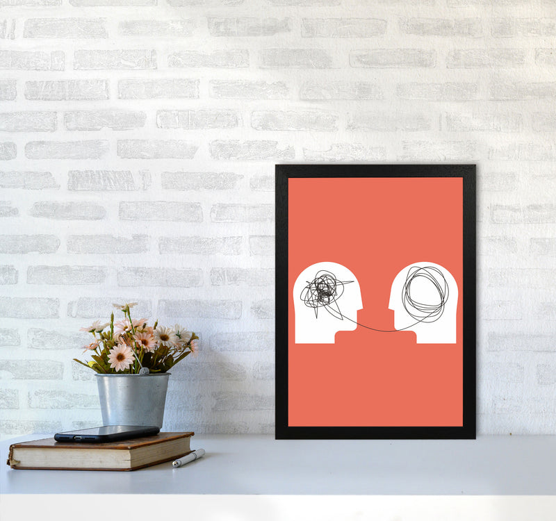 Disorganized To Organized Art Print by Jason Stanley A3 White Frame