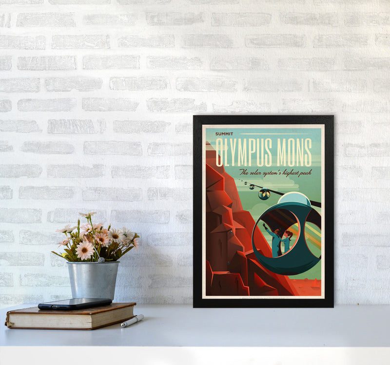 Spacex - Valles Marineris Art Print by Jason Stanley A3 White Frame