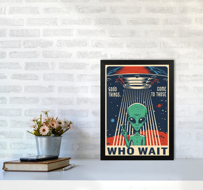 Outer Space Series - #12 Art Print by Jason Stanley A3 White Frame