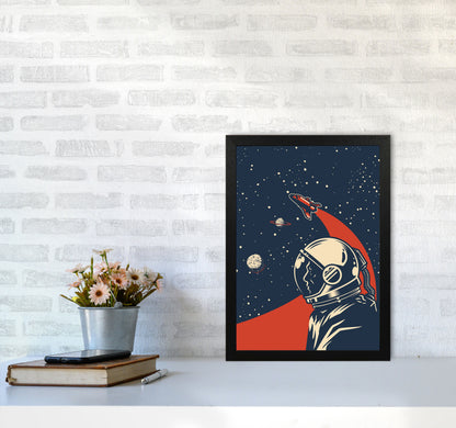 Outer Space Series - #13 Art Print by Jason Stanley A3 White Frame