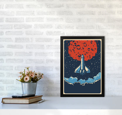 Outer Space Series - #15 Art Print by Jason Stanley A3 White Frame