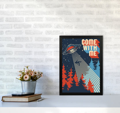 Outer Space Series - #7 Art Print by Jason Stanley A3 White Frame