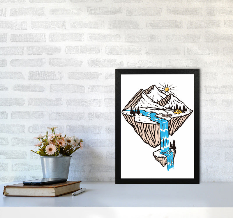 More Than Meets The Eye Art Print by Jason Stanley A3 White Frame