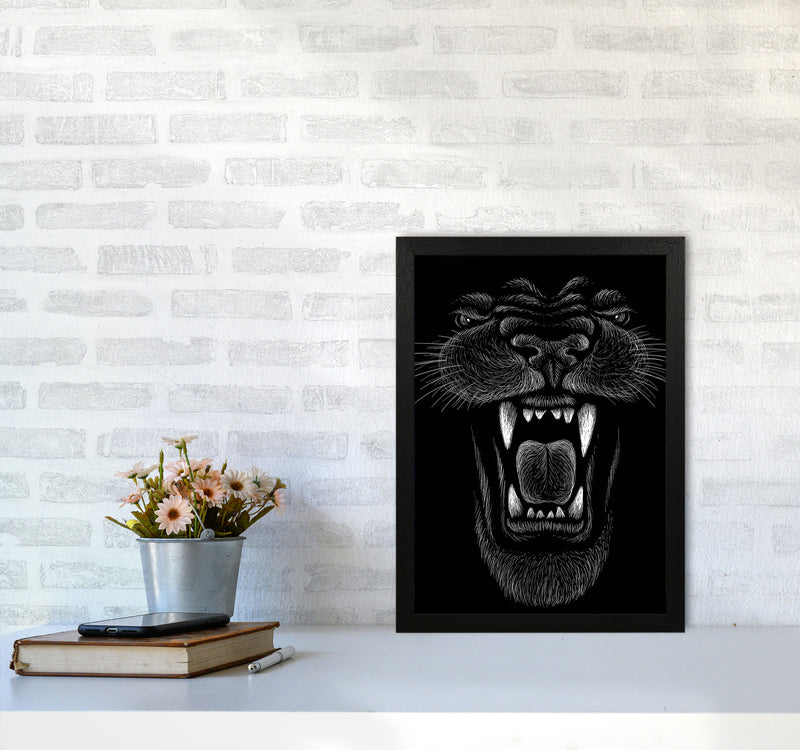 Up Close And Personal Art Print by Jason Stanley A3 White Frame