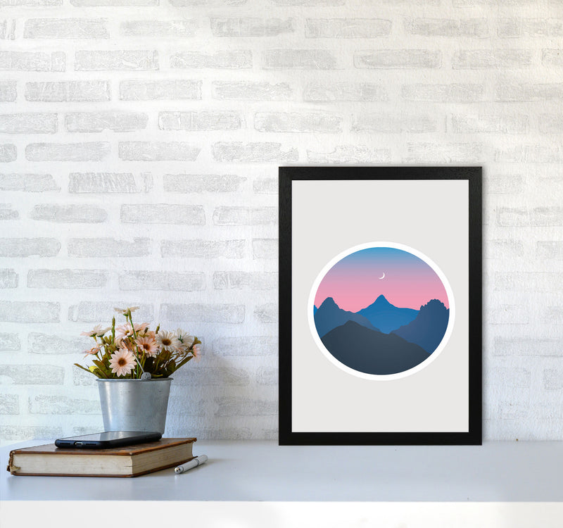 Moody Moonrise Kingdom Art Print by Jason Stanley A3 White Frame
