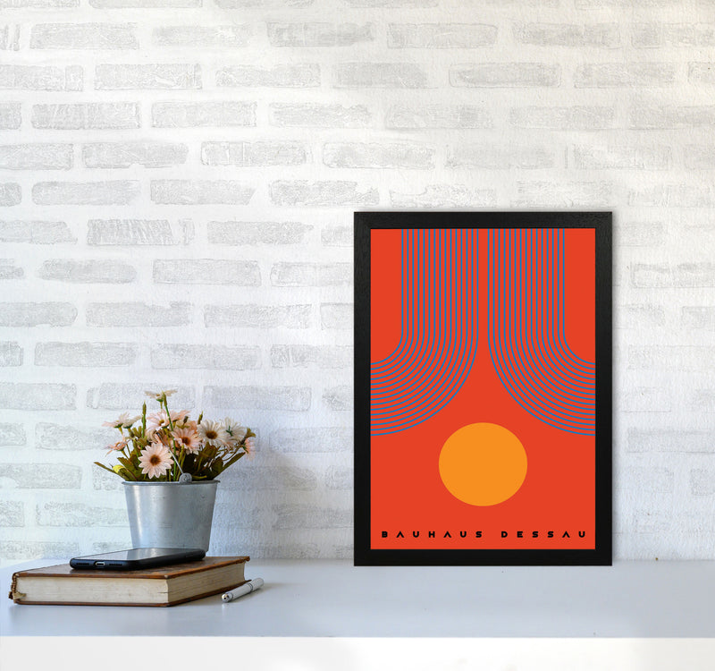 Bauhaus Design IIIII Art Print by Jason Stanley A3 White Frame