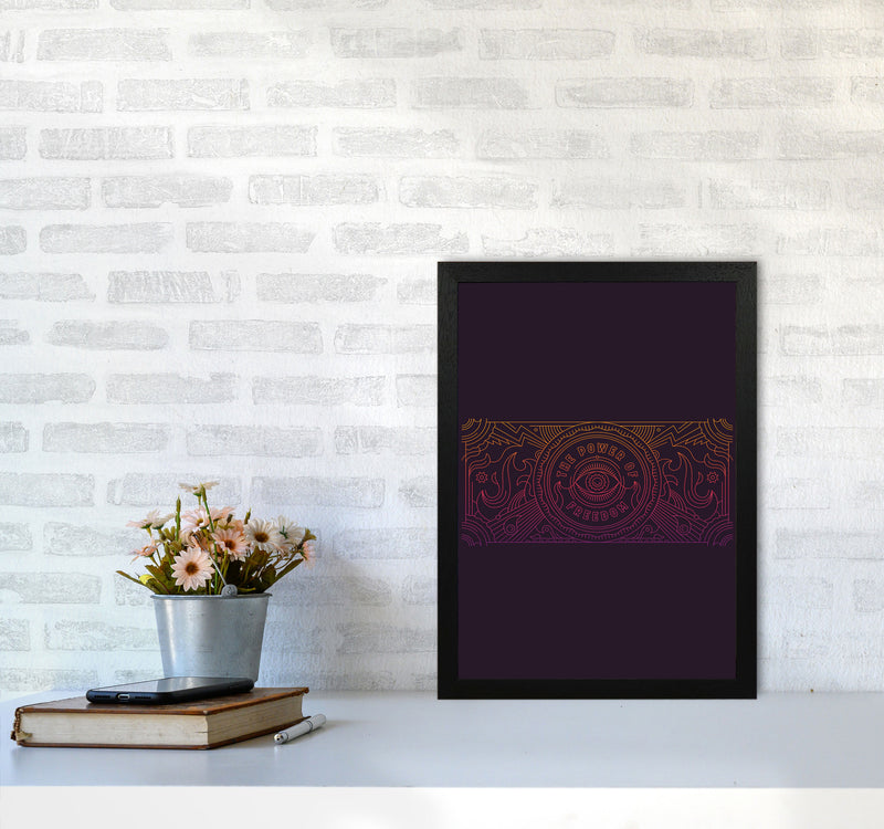 The Power Of Freedom Art Print by Jason Stanley A3 White Frame