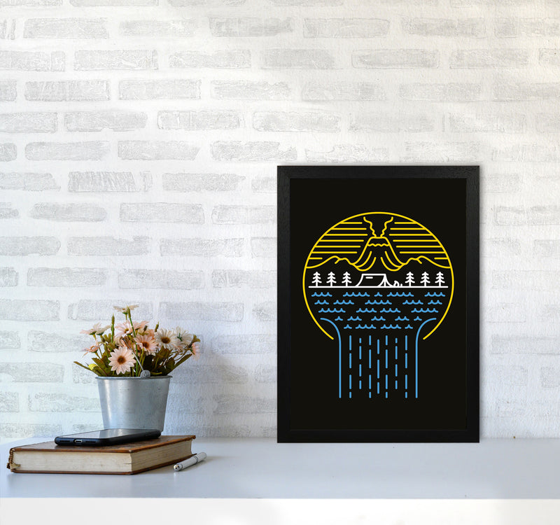 Minimal Nature Vibes Art Print by Jason Stanley A3 White Frame