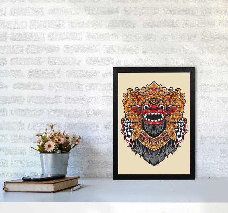 Balinese Mythology Art Print by Jason Stanley A3 White Frame