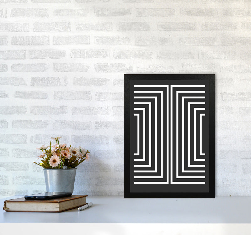 Pattern Series -4 Art Print by Jason Stanley A3 White Frame
