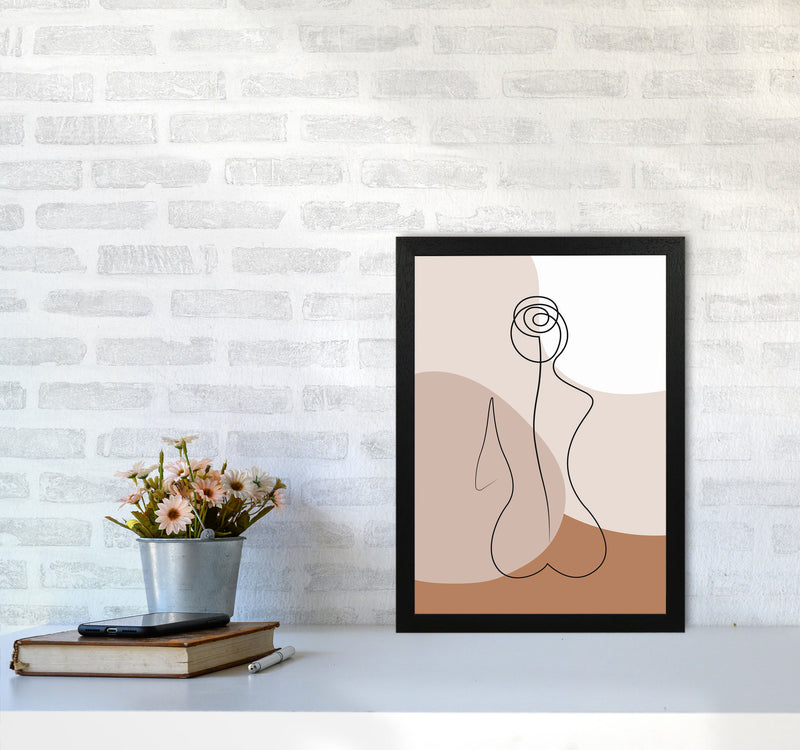 Female Figure III Art Print by Jason Stanley A3 White Frame