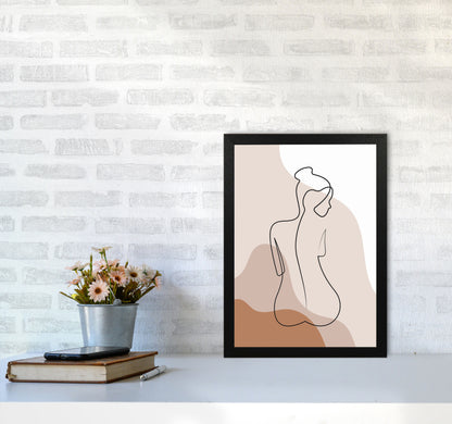 Female Figure II Art Print by Jason Stanley A3 White Frame