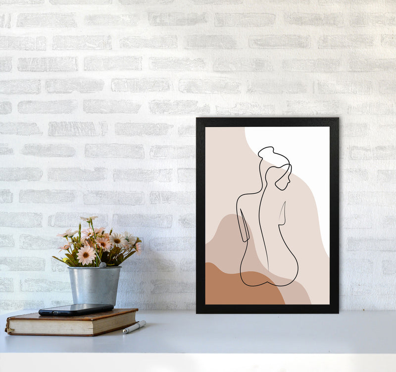 Female Figure II Art Print by Jason Stanley A3 White Frame