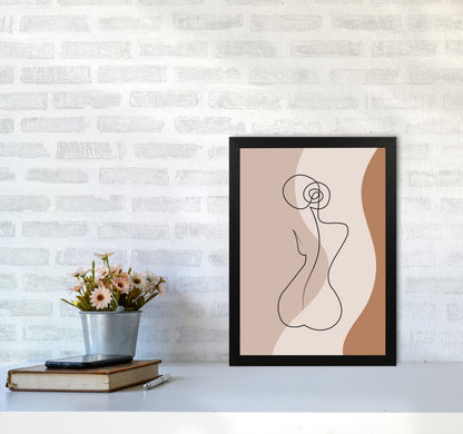 Female Figure I Art Print by Jason Stanley A3 White Frame
