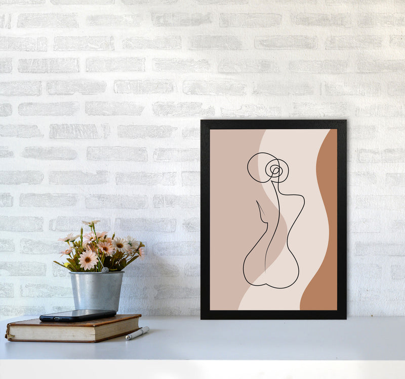 Female Figure I Art Print by Jason Stanley A3 White Frame
