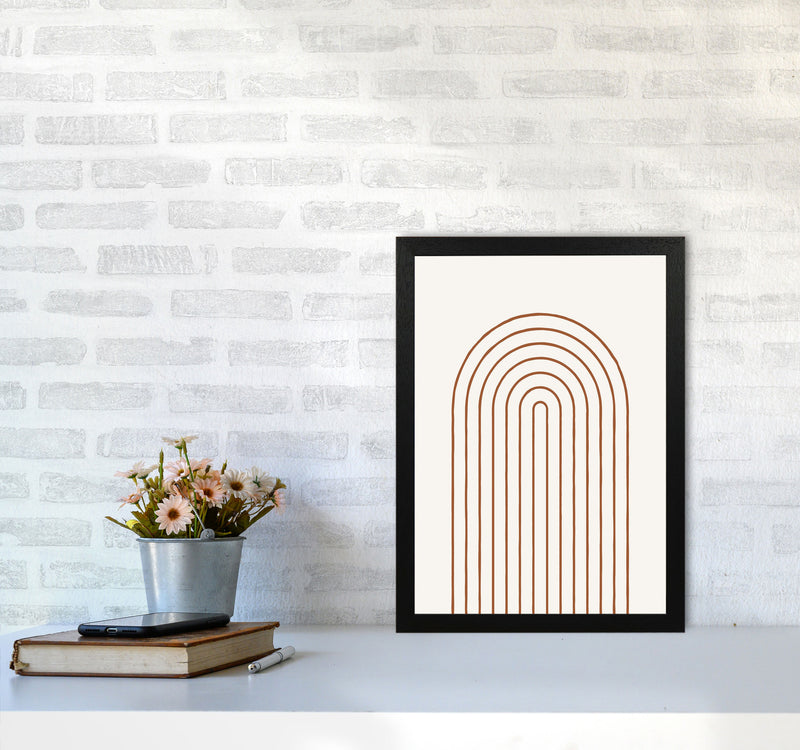 Endless Rainbow Art Print by Jason Stanley A3 White Frame