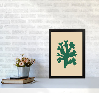Cutout Seaweed Art Print by Jason Stanley A3 White Frame
