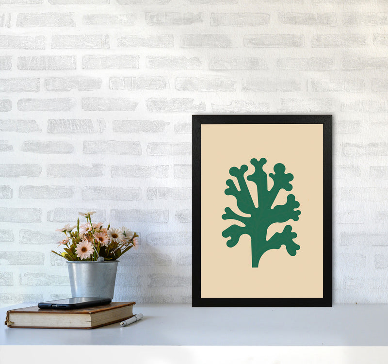 Cutout Seaweed Art Print by Jason Stanley A3 White Frame