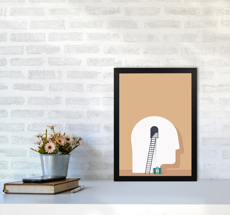 To The Rescue Art Print by Jason Stanley A3 White Frame