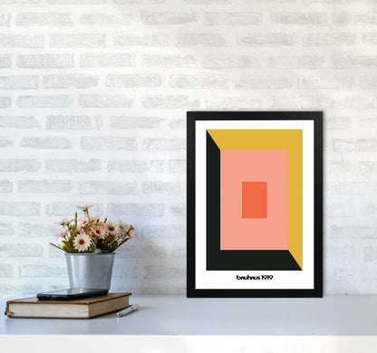 Bauhaus 1919 Art Print by Jason Stanley A3 White Frame