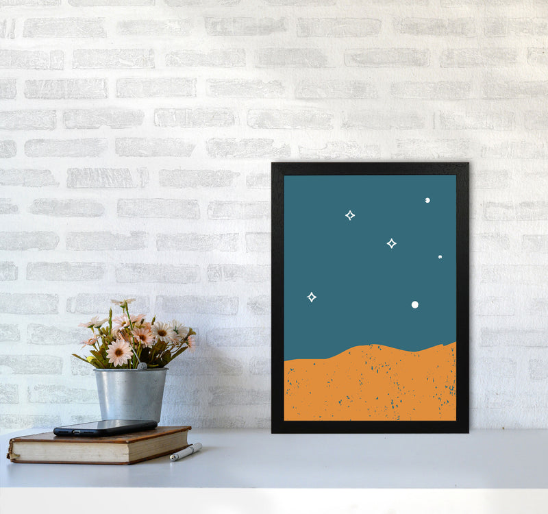 Starry Night Art Print by Jason Stanley A3 White Frame