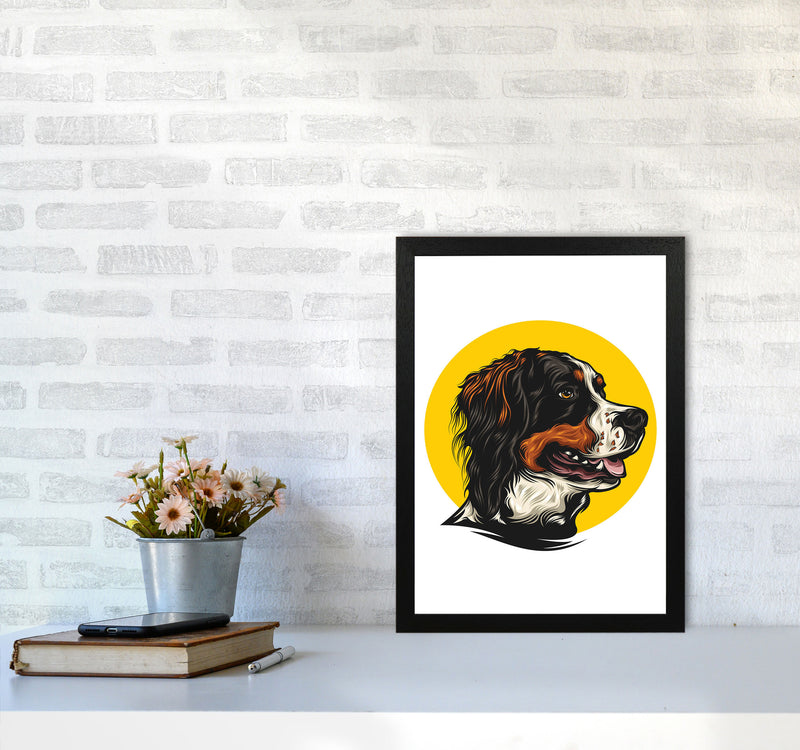 The Best Boy Art Print by Jason Stanley A3 White Frame