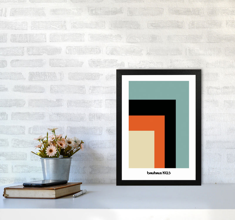 Bauhaus 1923 Art Print by Jason Stanley A3 White Frame