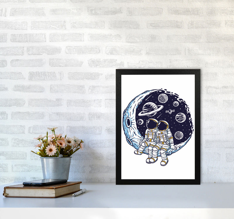 Best Friends Art Print by Jason Stanley A3 White Frame