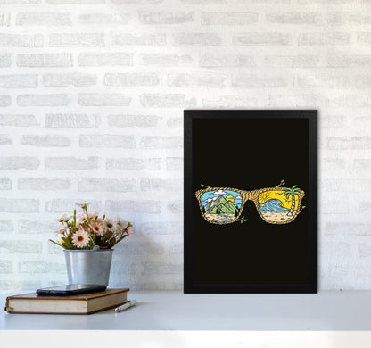 Sunny Daze Art Print by Jason Stanley A3 White Frame