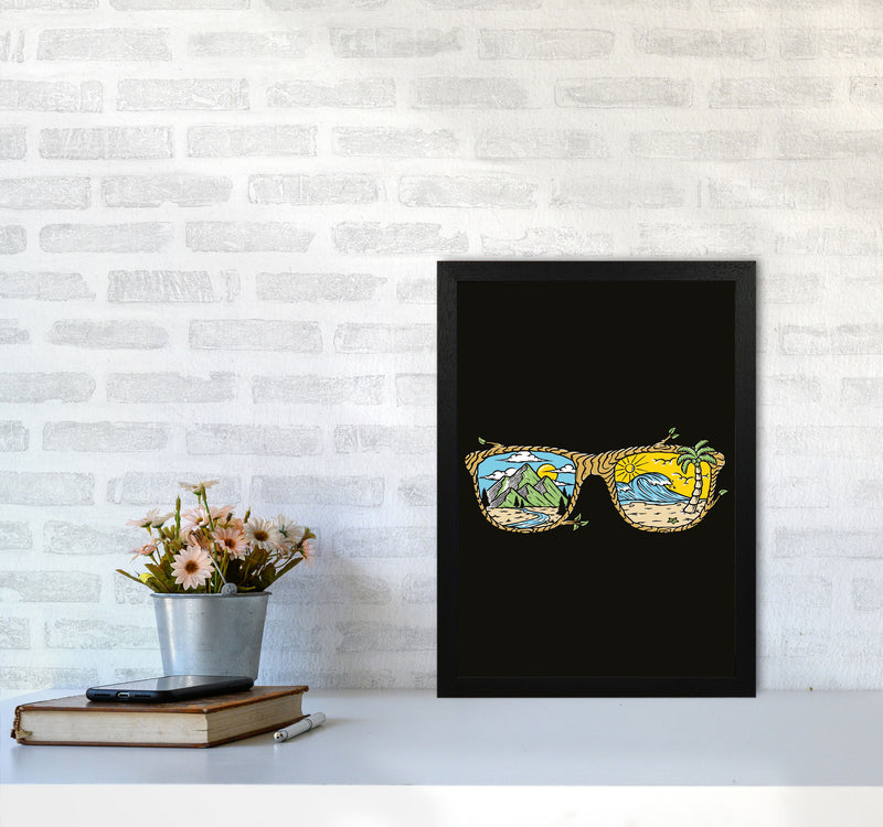 Sunny Daze Art Print by Jason Stanley A3 White Frame