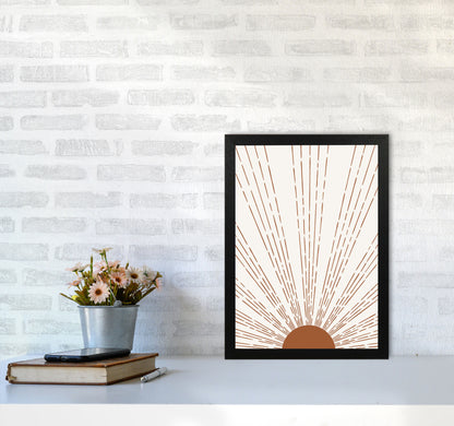Light Beams Art Print by Jason Stanley A3 White Frame