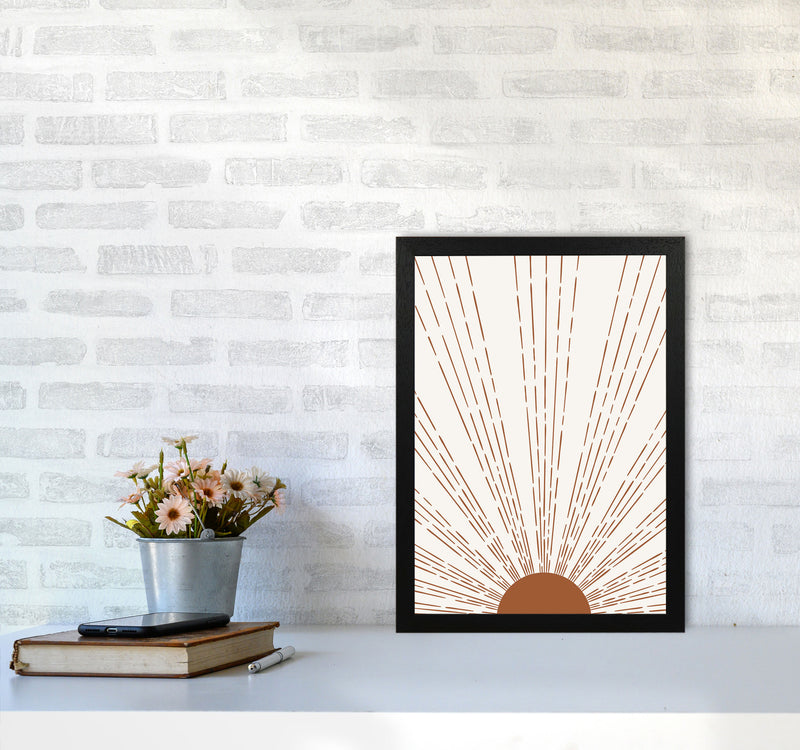 Light Beams Art Print by Jason Stanley A3 White Frame