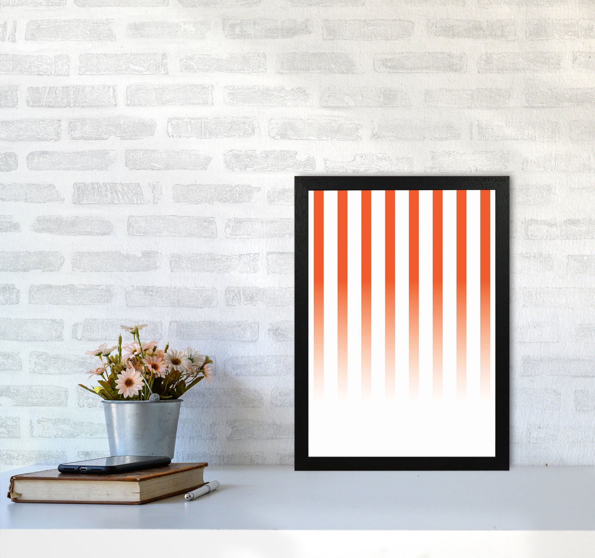 Fade Away Art Print by Jason Stanley A3 White Frame