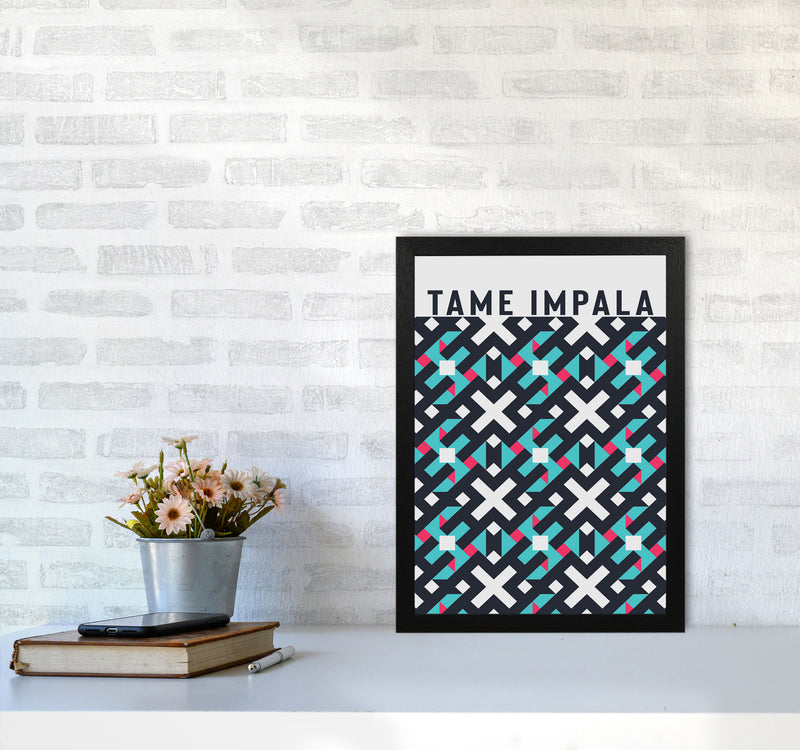 Tame Impala Art Print by Jason Stanley A3 White Frame