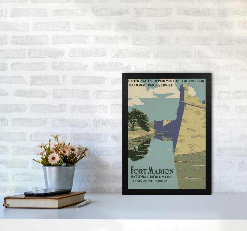 Fort Marion National Park Art Print by Jason Stanley A3 White Frame