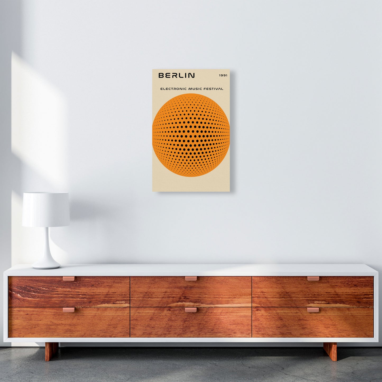 Berlin Electronic Music Festival Art Print by Jason Stanley A3 Canvas